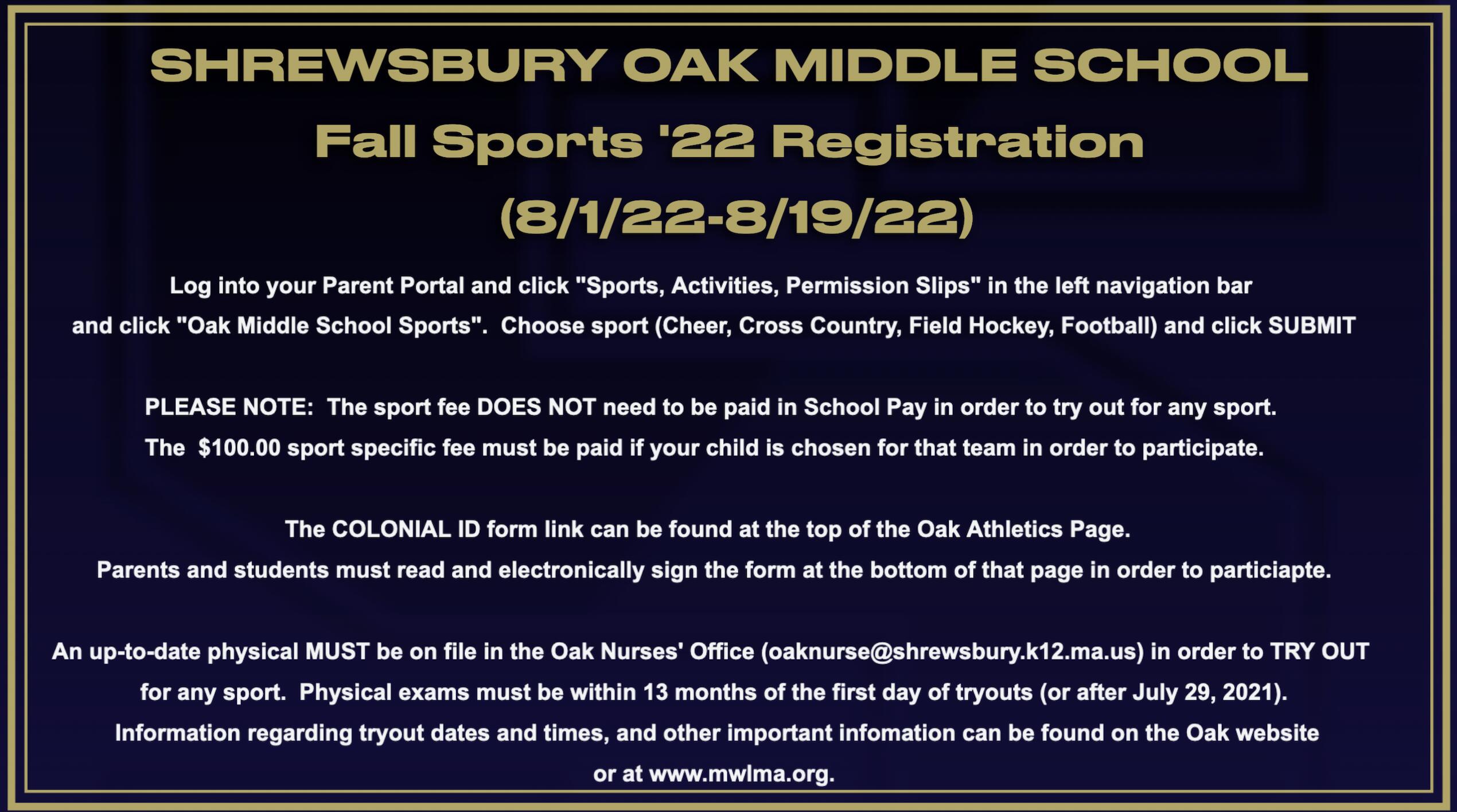 oak-middle-school-fall-sports-22-registration-august-1-20-2022